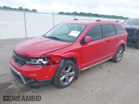 ✅ 2017 Dodge Journey Crossroad Plus • VIN: 3C4PDCGB1HT643967 • Лот: 42729287. Опубликован ранее на IAAI с пробегом 134 876 миль. Бесплатный доступ к архиву аукционных продаж из США и подробный отчёт об истории автомобиля на DreamBid. Изображение 2.