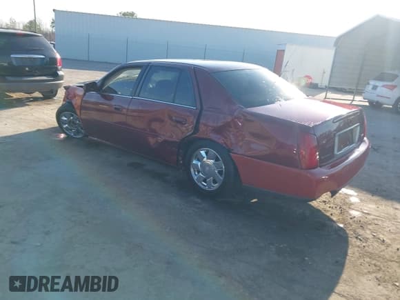 ✅ 2001 Cadillac DeVille DTS • VIN: 1G6KF57931U282835 • Lot: 41780555. Listed on IAAI with Not provided. Free auction sales archive from the USA and detailed vehicle history report at DreamBid. Image 3.