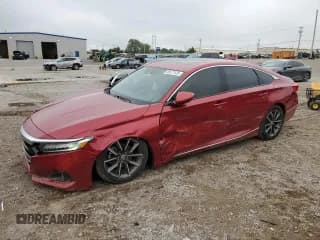 ✅ 2021 Honda Accord EX-L • VIN: 1HGCV1F59MA100817 • Лот: 82677435. Опубликован ранее на Copart с пробегом 94 137 миль. Бесплатный доступ к архиву аукционных продаж из США и подробный отчёт об истории автомобиля на DreamBid. Изображение 1.