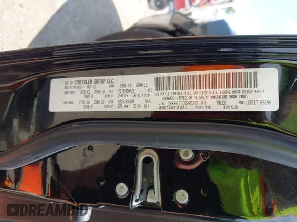 ✅ 2013 Ram 1500 Big Horn • VIN: 1C6RR6LT5DS545229 • Лот: 42603276. Опубликован ранее на IAAI с пробегом 133 624 миль. Бесплатный доступ к архиву аукционных продаж из США и подробный отчёт об истории автомобиля на DreamBid. Изображение 9.