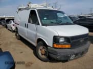 ✅ 2014 Chevrolet Express Cargo • VIN: 1GCWGFCA8E1147441 • Lot: 54336595. Listed on Copart with 143,473 mi. Free auction sales archive from the USA and detailed vehicle history report at DreamBid. Image 4.