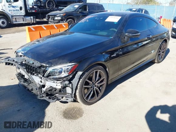 ✅ 2020 Mercedes-Benz C 43 AMG • VIN: WDDWJ6EB4LF949000 • Lot: 43858188. Wystawiony na IAAI z przebiegiem 48 587 mil. Bezpłatny archiwum sprzedaży aukcyjnych z USA i szczegółowy raport historii pojazdu na DreamBid. Zdjęcie 2.