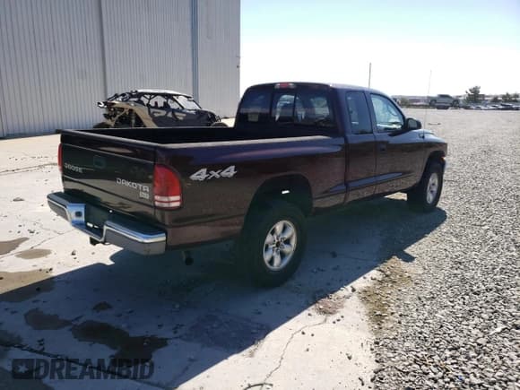 ✅ 2004 Dodge Dakota SLT • VIN: 1D7HG42N24S691756 • Lot: 68787765. Listed on Copart with 142,437 mi. Free auction sales archive from the USA and detailed vehicle history report at DreamBid. Image 3.