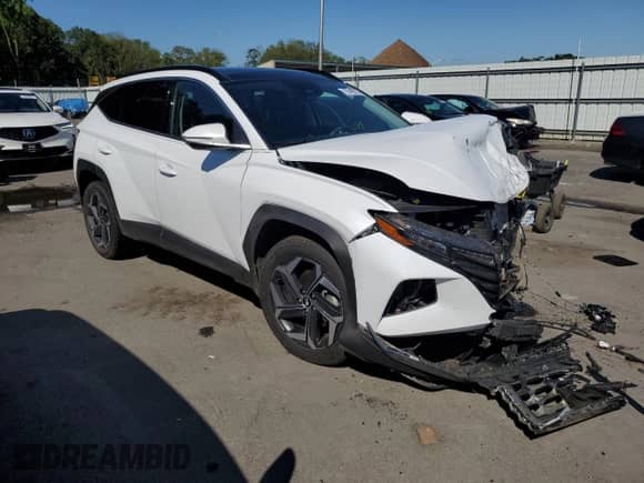 ✅ 2023 Hyundai Tucson Limited • VIN: KM8JECA15PU107199 • Lot: 70749015. Listed on Copart with Not provided miles. Access the free auction sales archive from the USA and view a detailed vehicle history report at DreamBid. Image 4.