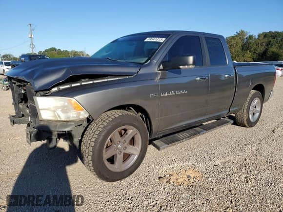 ✅ 2012 Ram 1500 Big Horn • VIN: 1C6RD6GT7CS122563 • Lot: 89541315. Listed on Copart with 201,454 mi. Free auction sales archive from the USA and detailed vehicle history report at DreamBid. Image 1.