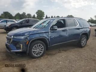 ✅ 2022 Chevrolet Traverse LT • VIN: 1GNERHKWXNJ194122 • Lot: 68393175. Wystawiony na Copart z przebiegiem 89 399 mil. Bezpłatny archiwum sprzedaży aukcyjnych z USA i szczegółowy raport historii pojazdu na DreamBid. Zdjęcie 1.