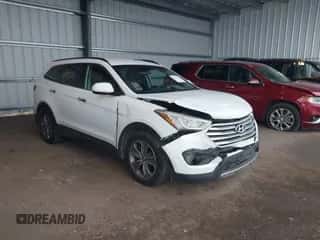 2016 Hyundai Santa Fe SE with VIN KM8SM4HF2GU134438, listed as a IAAI auction lot 43119776 with 163,207 mi miles and . Bid and sale history available at DreamBid. Image 1.