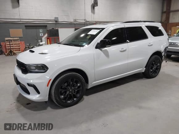 ✅ 2021 Dodge Durango GT • VIN: 1C4RDJDG8MC751280 • Lot: 43706960. Wystawiony na IAAI z przebiegiem 59 953 mil. Bezpłatny archiwum sprzedaży aukcyjnych z USA i szczegółowy raport historii pojazdu na DreamBid. Zdjęcie 2.