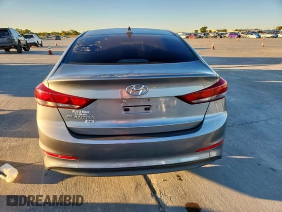 ✅ 2017 Hyundai Elantra SE • VIN: KMHD74LFXHU089595 • Lot: 90802905. Listed on Copart with 123,621 mi. Free auction sales archive from the USA and detailed vehicle history report at DreamBid. Image 6.
