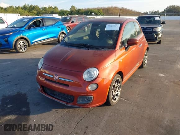 ✅ 2015 FIAT 500 Sport • VIN: 3C3CFFBR5FT624550 • Lot: 43780506. Wystawiony na IAAI z przebiegiem 101 653 mil. Bezpłatny archiwum sprzedaży aukcyjnych z USA i szczegółowy raport historii pojazdu na DreamBid. Zdjęcie 2.