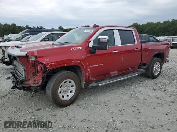 ✅ 2024 Chevrolet Silverado 2500HD LTZ • VIN: 1GC4YPEY8RF444545 • Лот: 71111185. Опубликован ранее на Copart с пробегом 22 038 миль. Бесплатный доступ к архиву аукционных продаж из США и подробный отчёт об истории автомобиля на DreamBid. Изображение 1.