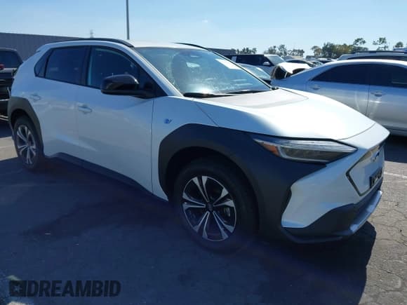 ✅ 2024 Subaru Solterra Limited • VIN: JTMABABA1RA089465 • Лот: 43504382. Опубликован ранее на IAAI с пробегом 3 945 миль. Бесплатный доступ к архиву аукционных продаж из США и подробный отчёт об истории автомобиля на DreamBid. Изображение 1.