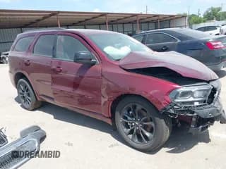 ✅ 2025 Dodge Durango GT • VIN: 1C4RDHDG9SC523911 • Lot: 42773679. Listed on IAAI with 4,327 mi. Free auction sales archive from the USA and detailed vehicle history report at DreamBid. Image 1.