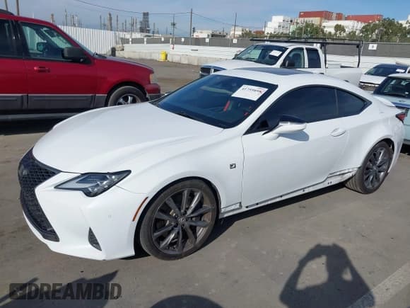 ✅ 2020 Lexus RC 350 F Sport • VIN: JTHGZ5BC3L5022315 • Lot: 41759898. Listed on IAAI with 69,850 mi. Free auction sales archive from the USA and detailed vehicle history report at DreamBid. Image 18.