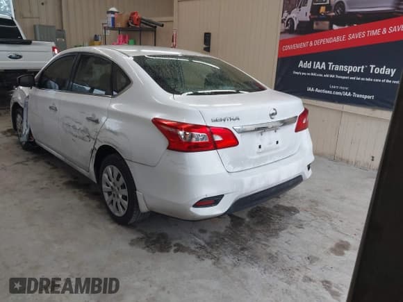 ✅ 2017 Nissan Sentra SL • VIN: 3N1AB7AP6HY390318 • Lot: 42945741. Listed on IAAI with 147,598 mi. Free auction sales archive from the USA and detailed vehicle history report at DreamBid. Image 3.