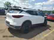 2024 Chevrolet Blazer LT with VIN 3GNKBCR40RS221556, listed as a Copart auction lot 62454214 with 3,388 mi miles and Salvage title. Bid and sale history available at DreamBid. Image 3.