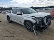 ✅ 2025 Toyota Tundra Platinum • VIN: 5TFNA5DB3SX284570 • Lot: 60537735. Listed on Copart with 2,159 mi. Free auction sales archive from the USA and detailed vehicle history report at DreamBid. Image 4.