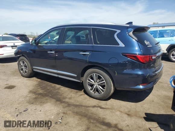 ✅ 2019 Infiniti QX60 Luxe • VIN: 5N1DL0MM0KC525868 • Lot: 54742865. Listed on Copart with 73,907 mi. Free auction sales archive from the USA and detailed vehicle history report at DreamBid. Image 2.
