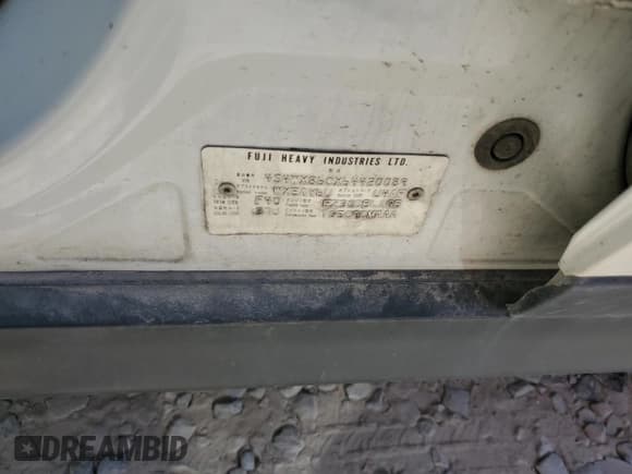 ✅ 2006 Subaru Tribeca 7-Pass • VIN: 4S4WX86CX64420089 • Lot: 60087434. Wystawiony na Copart z przebiegiem Nie podano. Bezpłatny archiwum sprzedaży aukcyjnych z USA i szczegółowy raport historii pojazdu na DreamBid. Zdjęcie 12.