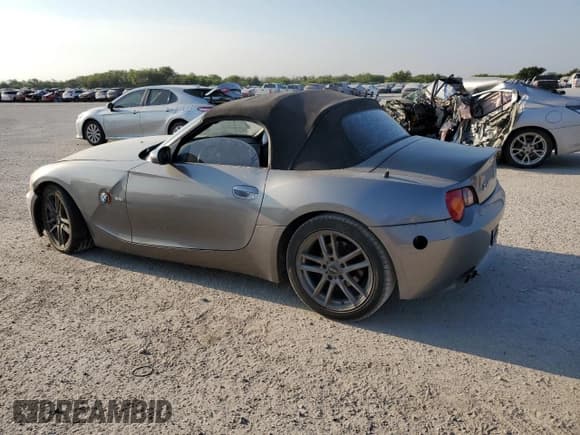 ✅ 2003 BMW Z4 2.5i • VIN: 4USBT33483LS41222 • Lot: 66764374. Listed on Copart with Not provided. Free auction sales archive from the USA and detailed vehicle history report at DreamBid. Image 2.