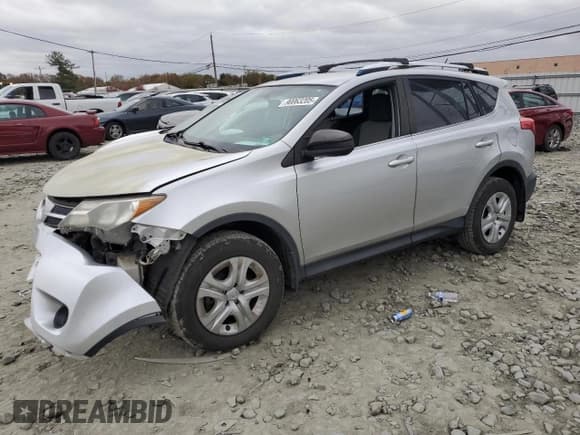 ✅ 2014 Toyota RAV4 LE • VIN: JTMBFREV9EJ008325 • Лот: 90063205. Опубликован ранее на Copart с пробегом 182 496 миль. Бесплатный доступ к архиву аукционных продаж из США и подробный отчёт об истории автомобиля на DreamBid. Изображение 1.