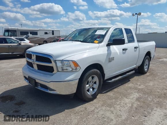 ✅ 2020 Ram 1500 Tradesman • VIN: 1C6RR6FG7LS114713 • Lot: 42227405. Listed on IAAI with 115,012 mi. Free auction sales archive from the USA and detailed vehicle history report at DreamBid. Image 2.