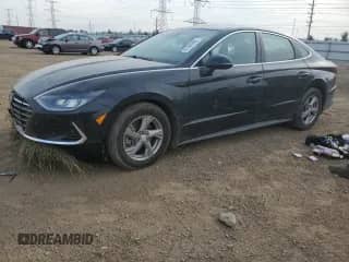 2022 Hyundai Sonata SE with VIN KMHL24JA9NA222247, listed as a Copart auction lot 67396495 with 52,484 mi miles and Salvage title. Bid and sale history available at DreamBid. Image 1.