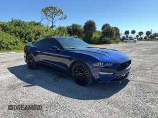 ✅ 2019 Ford Mustang GT • VIN: 1FA6P8CF4K5134669 • Lot: 90281875. Listed on Copart with 55,431 mi. Free auction sales archive from the USA and detailed vehicle history report at DreamBid. Image 1.