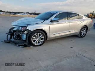 2020 Chevrolet Impala Premier z VIN 1G1105S33LU109597, wystawiony jako Copart lot #84796355 z przebiegiem Nie podano mil oraz Czysty tytuł • Clean title. Historia ofert i sprzedaży dostępna na DreamBid. Obrazek 1.