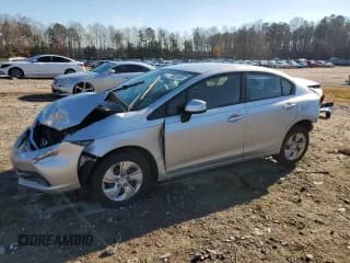 ✅ 2013 Honda Civic LX • VIN: 2HGFB2F5XDH600241 • Lot: 93313885. Listed on Copart with 152,975 mi. Free auction sales archive from the USA and detailed vehicle history report at DreamBid. Image 1.