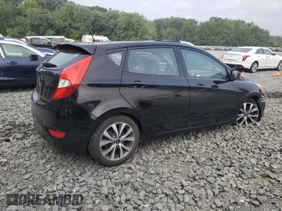 2017 Hyundai Accent Sport with VIN KMHCU5AE5HU332900, listed as a Copart auction lot 67686695 with 85,627 mi miles and Salvage title. Bid and sale history available at DreamBid. Image 3.