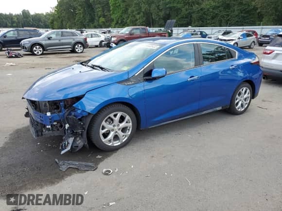 2016 Chevrolet Volt Premier z VIN 1G1RD6S57GU121692, wystawiony jako Copart lot #64485433 z przebiegiem 66 920 mil mil oraz . Historia ofert i sprzedaży dostępna na DreamBid. Obrazek 1.