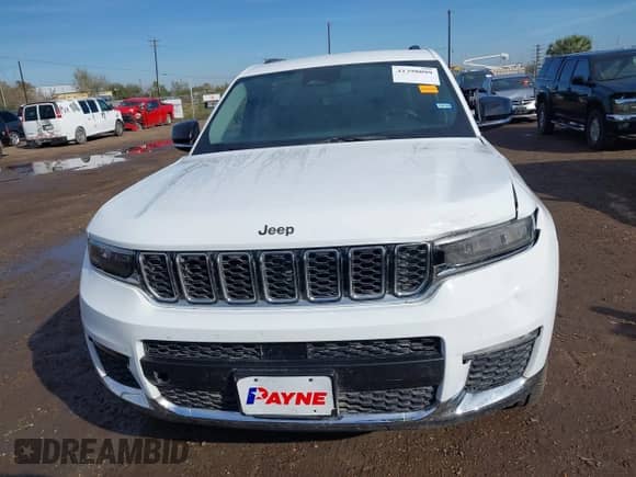 2024 Jeep Grand Cherokee Limited with VIN 1C4RJJBG0R8945534, listed as a IAAI auction lot 41398099 with Not provided miles and . Bid and sale history available at DreamBid. Image 11.