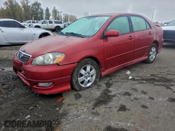 ✅ 2005 Toyota Corolla S • VIN: 1NXBR32E85Z519074 • Lot: 93898455. Listed on Copart with 59,768 mi. Free auction sales archive from the USA and detailed vehicle history report at DreamBid. Image 1.