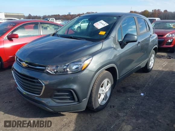 ✅ 2020 Chevrolet Trax LS • VIN: 3GNCJKSB3LL175488 • Lot: 43665428. Listed on IAAI with 27,263 mi. Free auction sales archive from the USA and detailed vehicle history report at DreamBid. Image 2.