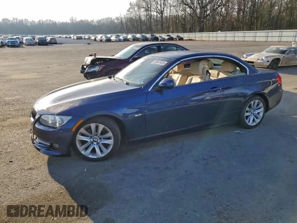 ✅ 2013 BMW 3 Series 328i • VIN: WBADW7C50DE731145 • Lot: 95607925. Listed on Copart with 47,996 mi. Free auction sales archive from the USA and detailed vehicle history report at DreamBid. Image 1.