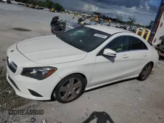 2015 Mercedes-Benz CLA 250 with VIN WDDSJ4EB8FN180398, listed as a Copart auction lot 85893605 with 132,934 mi miles and Salvage title. Bid and sale history available at DreamBid. Image 1.