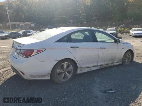 ✅ 2012 Hyundai Sonata Hybrid • VIN: KMHEC4A49CA020912 • Lot: 76721434. Listed on Copart with Not provided. Free auction sales archive from the USA and detailed vehicle history report at DreamBid. Image 3.