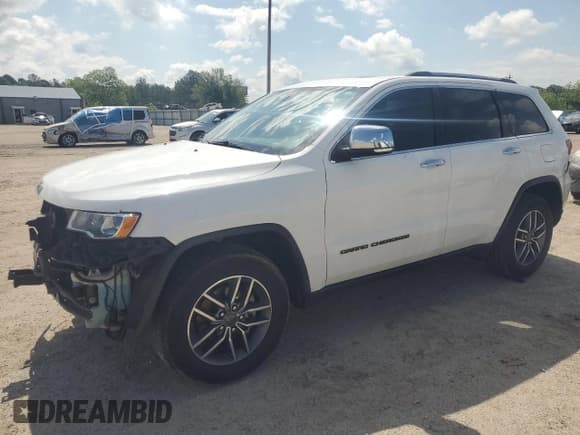 ✅ 2020 Jeep Grand Cherokee Limited X • VIN: 1C4RJEBG8LC294679 • Lot: 55961995. Listed on Copart with 103,979 mi. Free auction sales archive from the USA and detailed vehicle history report at DreamBid. Image 1.