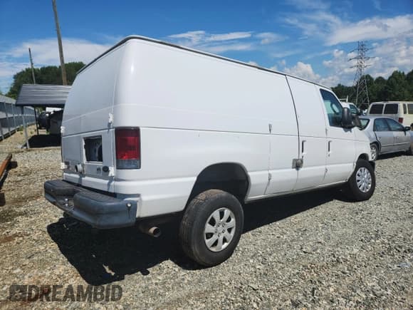 ✅ 2011 Ford Econoline Cargo Commercial • VIN: 1FTSE3EL8BDB11826 • Lot: 62511405. Listed on Copart with Not provided. Free auction sales archive from the USA and detailed vehicle history report at DreamBid. Image 3.