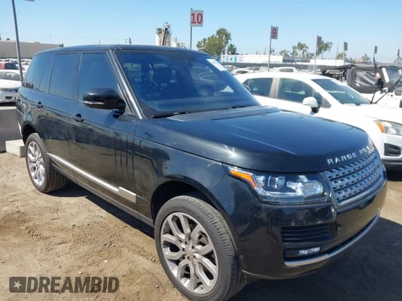 ✅ 2014 Land Rover Range Rover HSE • VIN: SALGS2WF5EA182952 • Lot: 40167081. Listed on IAAI with 126,142 mi. Free auction sales archive from the USA and detailed vehicle history report at DreamBid. Image 1.