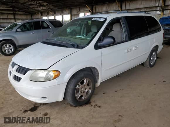 2002 Dodge Caravan EX z VIN 2B8GP74L12R524155, wystawiony jako Copart lot #53337095 z przebiegiem 163 825 mil mil oraz Czysty tytuł • Clean title. Historia ofert i sprzedaży dostępna na DreamBid. Obrazek 1.