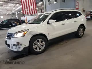 ✅ 2014 Chevrolet Traverse LT • VIN: 1GNKRHKD6EJ191154 • Lot: 82320115. Wystawiony na Copart z przebiegiem 125 909 mil. Bezpłatny archiwum sprzedaży aukcyjnych z USA i szczegółowy raport historii pojazdu na DreamBid. Zdjęcie 1.