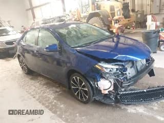 ✅ 2018 Toyota Corolla LE • VIN: 2T1BURHEXJC965487 • Lot: 43589909. Listed on IAAI with 143,024 mi. Free auction sales archive from the USA and detailed vehicle history report at DreamBid. Image 1.