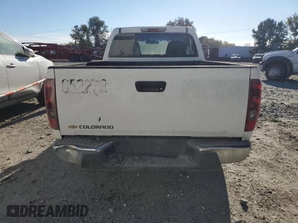 ✅ 2006 Chevrolet Colorado Work Truck • VIN: 1GCCS148568208978 • Лот: 76870464. Опубликован ранее на Copart с пробегом 70 485 миль. Бесплатный доступ к архиву аукционных продаж из США и подробный отчёт об истории автомобиля на DreamBid. Изображение 6.