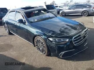 ✅ 2022 Mercedes-Benz S 580 • VIN: W1K6G7GB6NA151826 • Lot: 41313174. Wystawiony na IAAI z przebiegiem 18 123 mil. Bezpłatny archiwum sprzedaży aukcyjnych z USA i szczegółowy raport historii pojazdu na DreamBid. Zdjęcie 1.