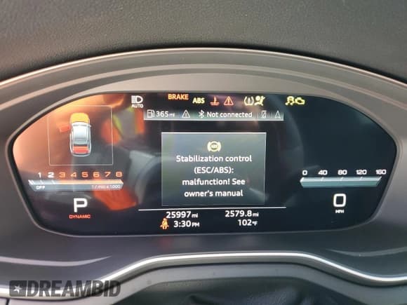 ✅ 2023 Audi S4 Premium Plus • VIN: WAUB4AF47PA018199 • Лот: 70598755. Опубликован ранее на Copart с пробегом 25 997 миль. Бесплатный доступ к архиву аукционных продаж из США и подробный отчёт об истории автомобиля на DreamBid. Изображение 9.