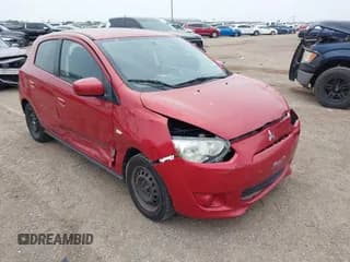 ✅ 2015 Mitsubishi Mirage DE • VIN: ML32A3HJ9FH013315 • Lot: 43863853. Listed on IAAI with 104,145 mi. Free auction sales archive from the USA and detailed vehicle history report at DreamBid. Image 1.