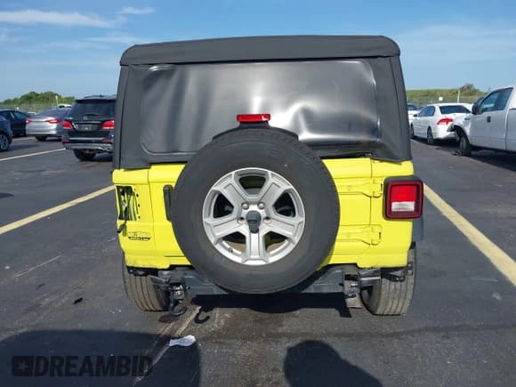 ✅ 2022 Jeep Wrangler Willys • VIN: 1C4GJXAN6NW232508 • Lot: 42904269. Listed on IAAI with 46,616 mi. Free auction sales archive from the USA and detailed vehicle history report at DreamBid. Image 17.