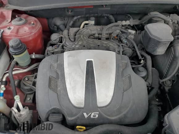 2011 Hyundai Santa Fe SE with VIN 5XYZH4AG5BG008210, listed as a Copart auction lot 84869045 with 145,558 mi miles and Salvage title. Bid and sale history available at DreamBid. Image 12.